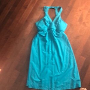 Athleta turquoise cover-up/swim dress